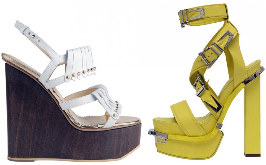 2014 sandals with heels and wedges