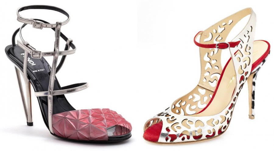 Fashionable sandals 2024 Fendi, Alberto Moretti