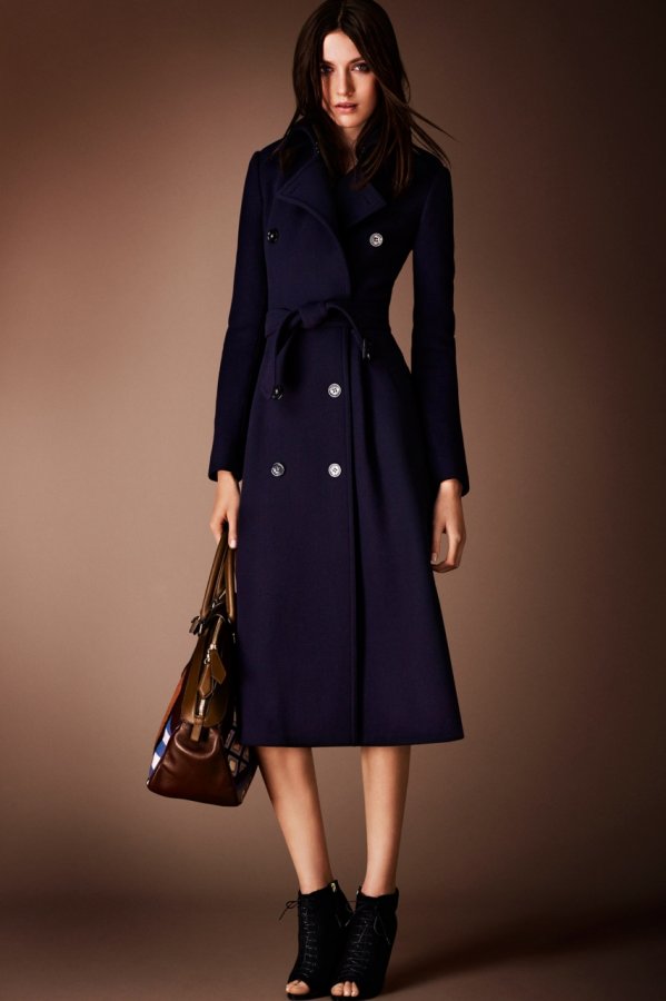 Fashion clothes from the Burberry Prorsum collection