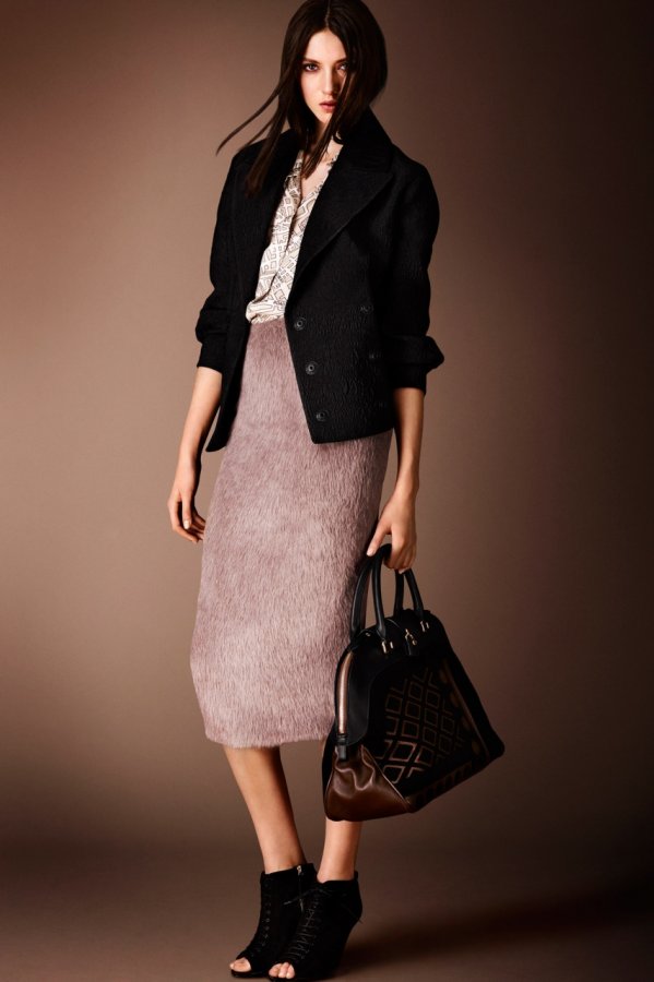 Fashion clothes from the Burberry Prorsum collection