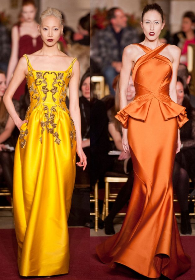 Beautiful dresses by Zac Posen, photo