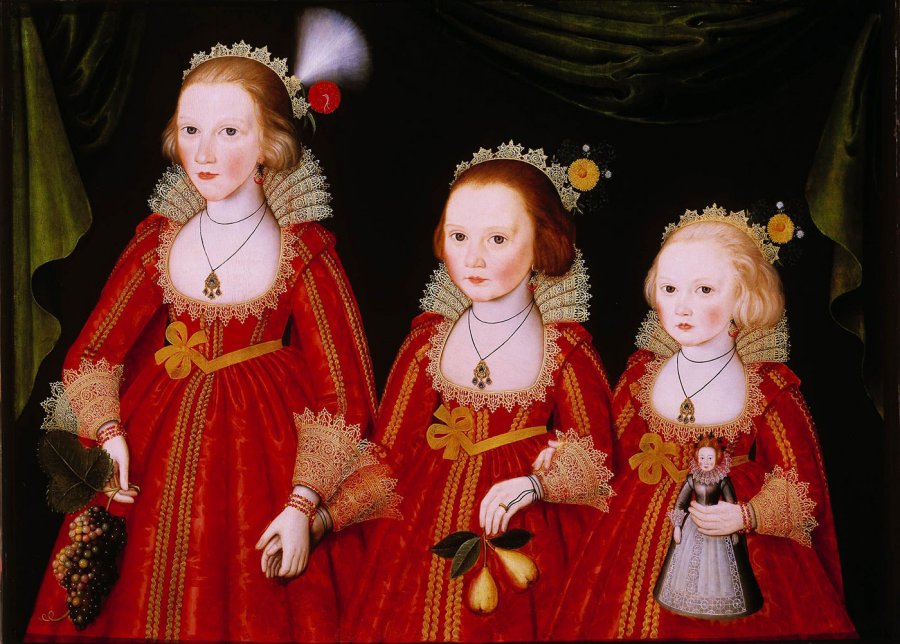 17th century women and girls