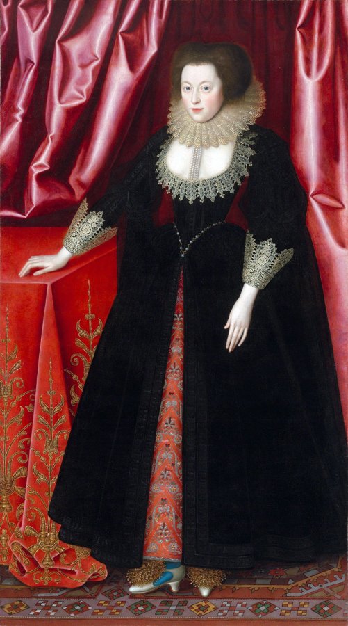 17th century fashion, portrait