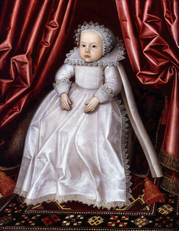 Portrait of a 17th century child