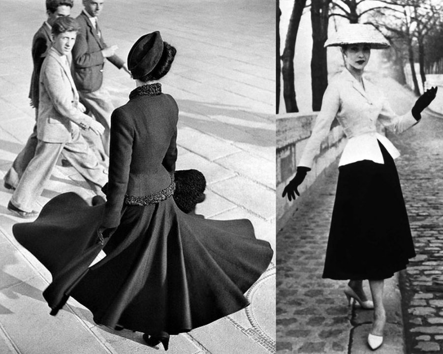 Images from the collections of Christian Dior