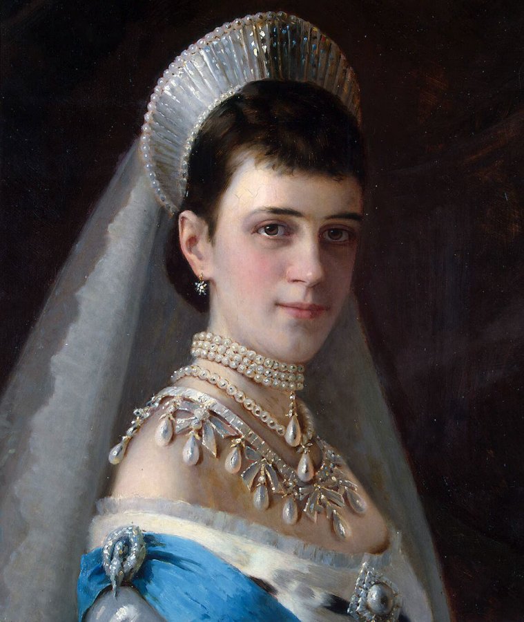 Pearls in Russia, portrait