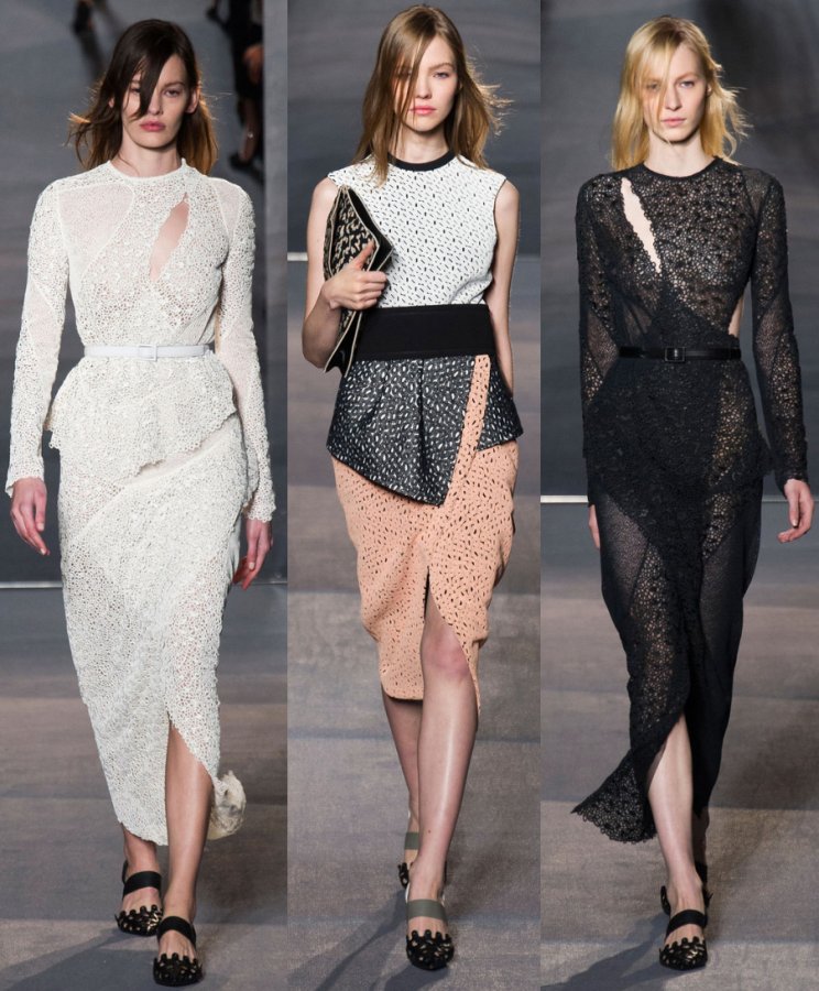 slits in modern fashion Proenza Schouler