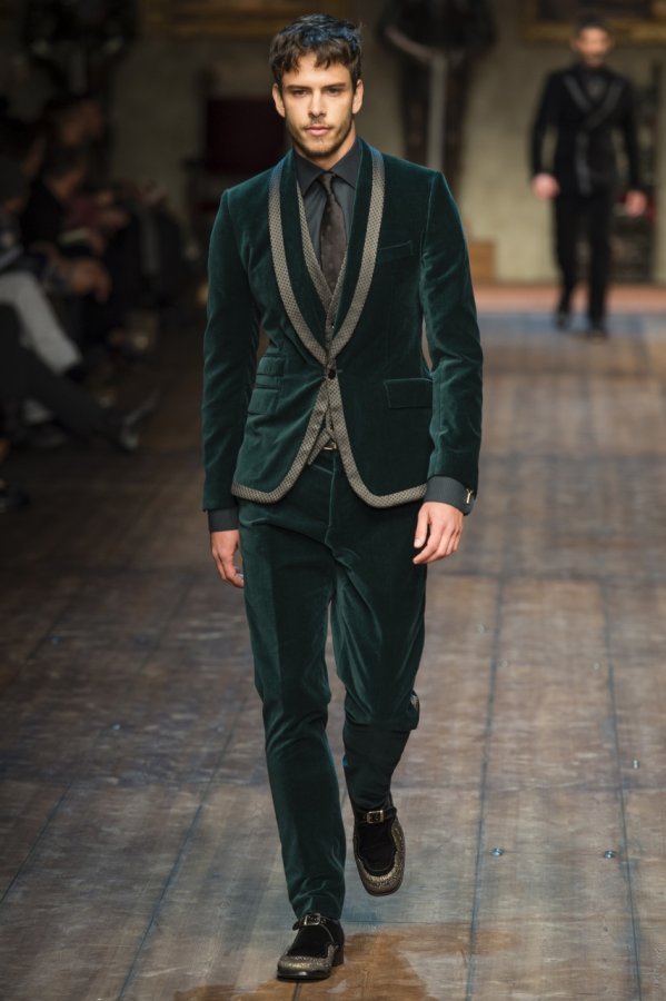 Dolce & Gabbana men's suit, photo