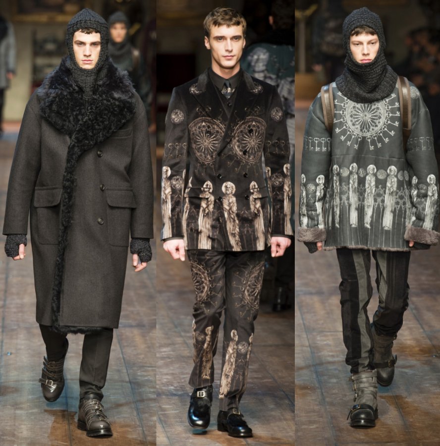 Dolce & Gabbana men's collection fall-winter 2024-2025