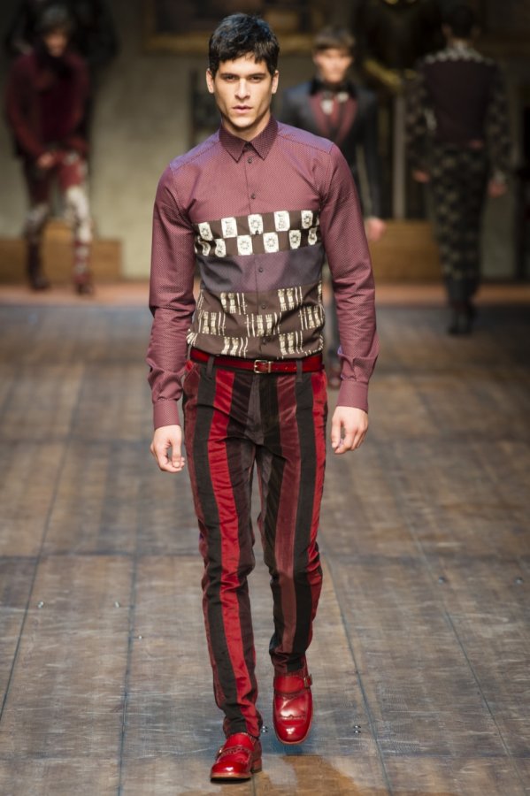 Dolce Gabbana men's clothing 2024-2025