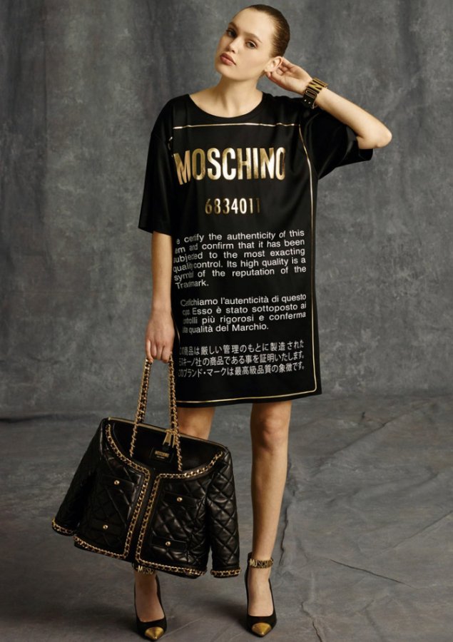 Fashionable clothes Moschino fall-winter 2024-2025