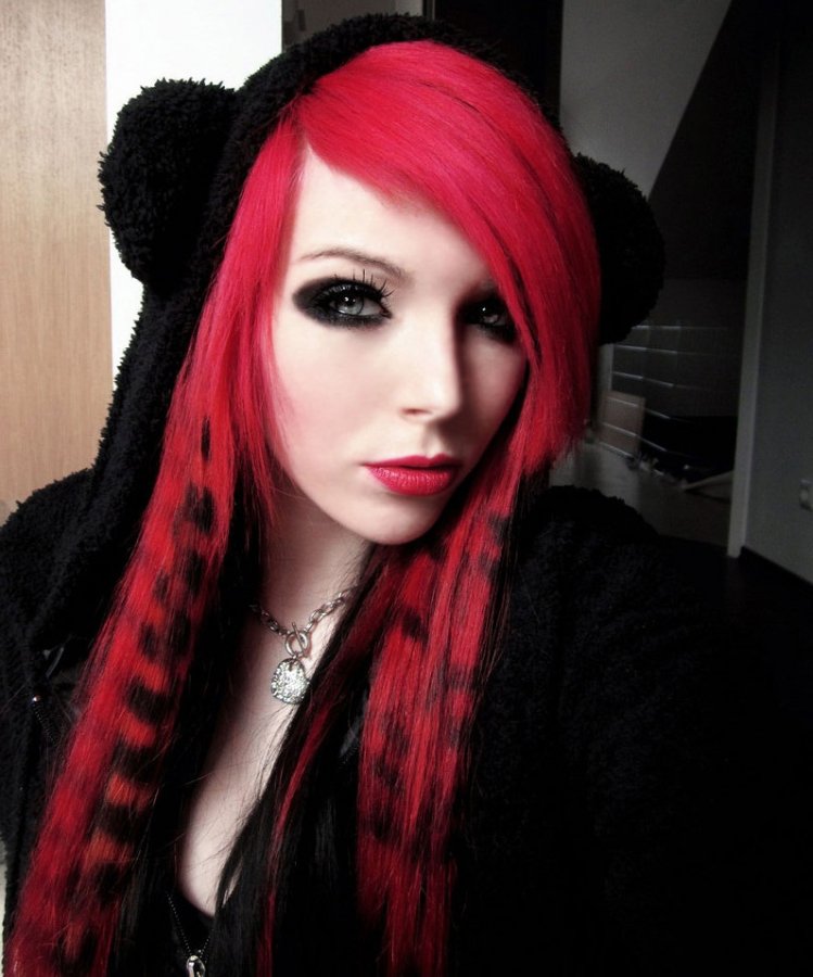 Red hair, photo