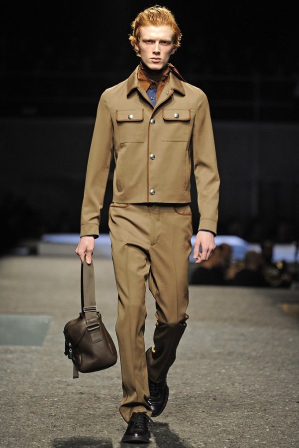 Fashionable men's clothing Prada autumn and winter 2024-2025