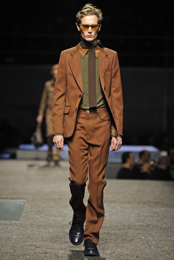 Fashionable men's clothing Prada autumn and winter 2024-2025