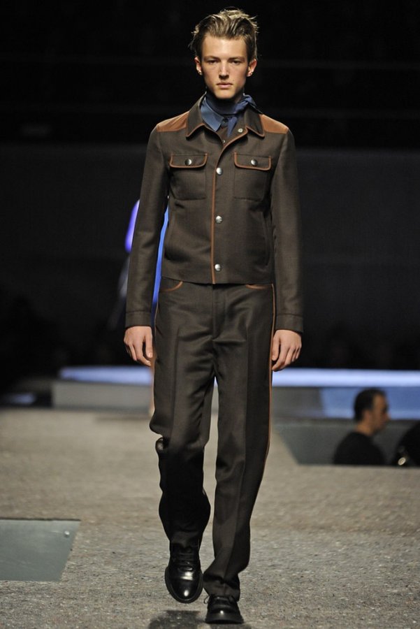 Fashionable men's clothing Prada autumn and winter 2024-2025