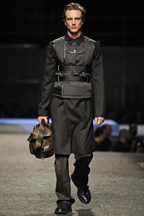 Fashionable men's clothing Prada autumn and winter 2024-2025