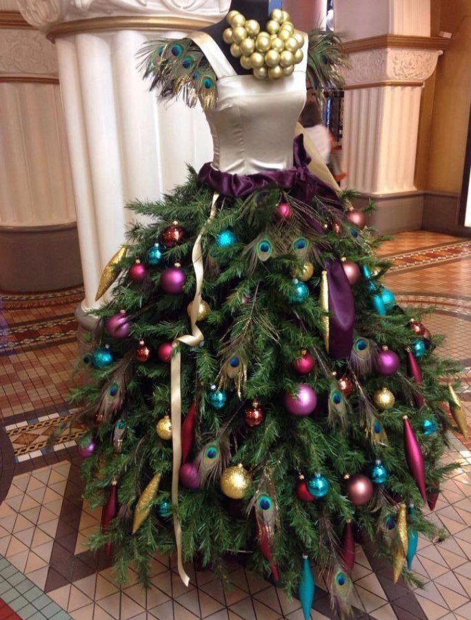 Dress - Christmas tree