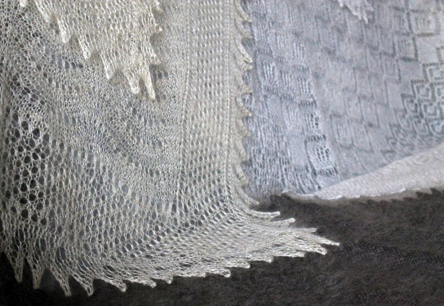 Orenburg downy shawls