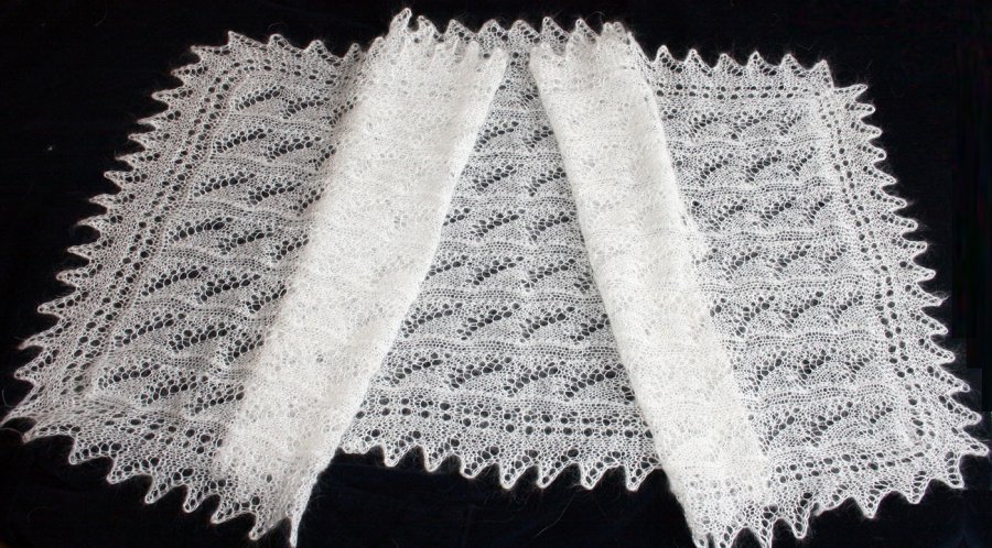 Orenburg downy shawls