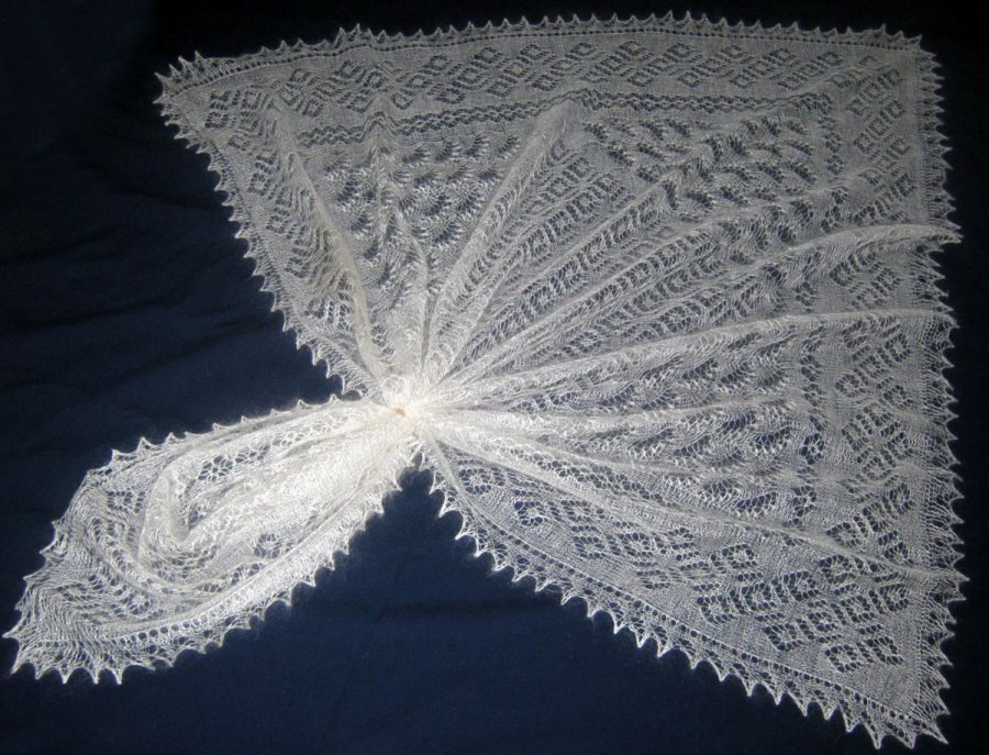 Orenburg downy shawls