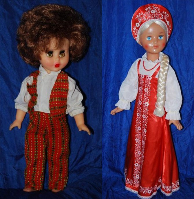 Dolls of Soviet times - photos of dolls from the USSR