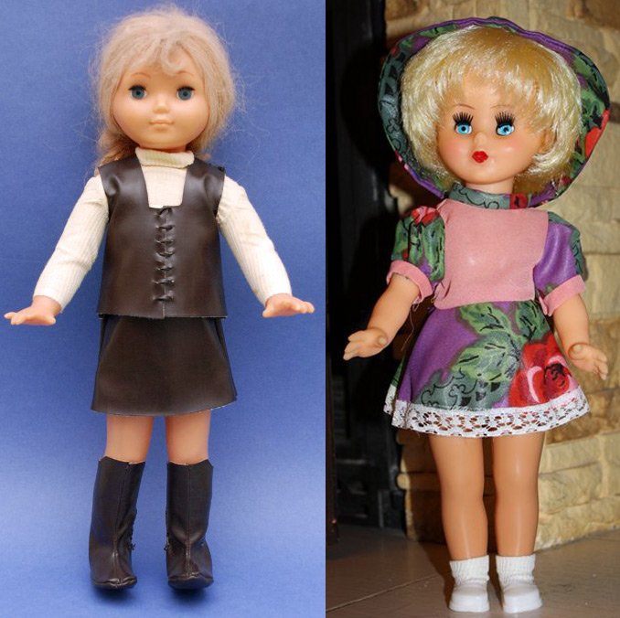 Dolls of Soviet times - photos of dolls from the USSR