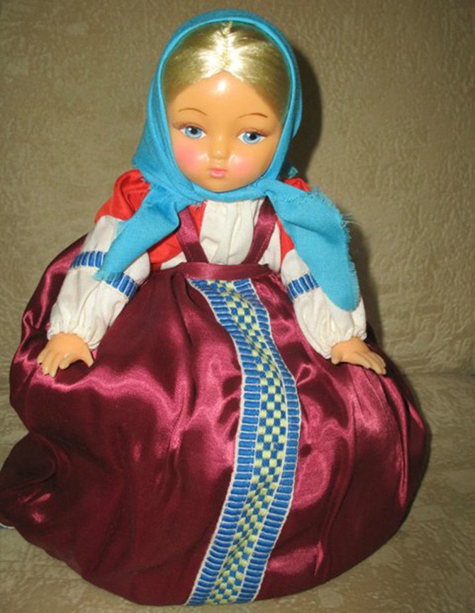 Doll of Soviet times