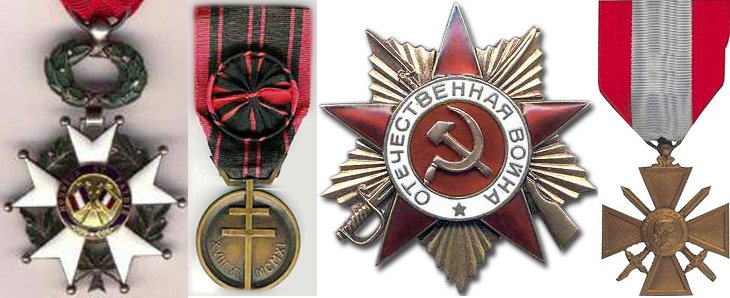 Awards of Princess Vera Obolenskaya