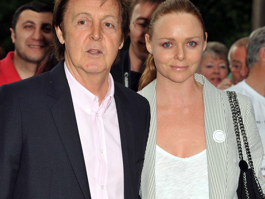 Stella McCartney - photo with her father