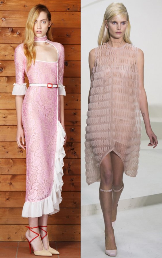 Dresses in pastel shades spring-summer 2024