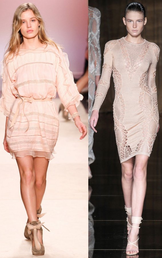 Dresses in pastel shades spring-summer 2024