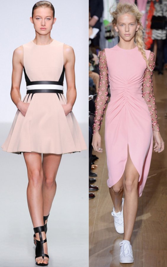 Dresses in pastel shades spring-summer 2024