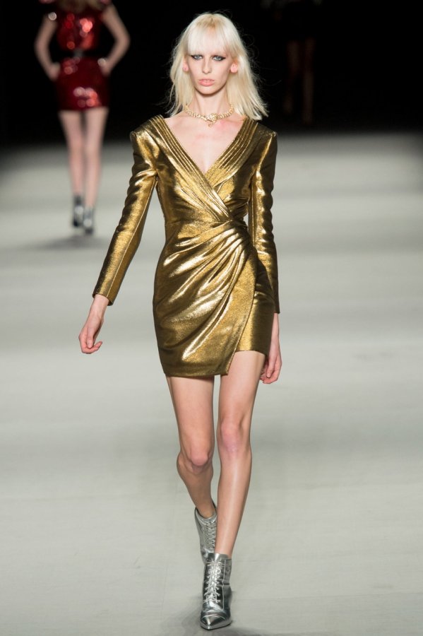 Gold dress 2024