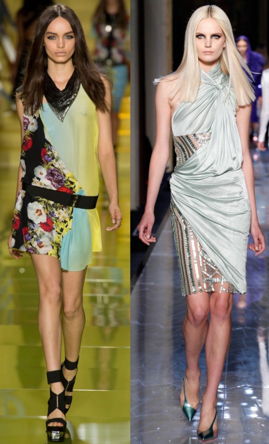 Summer dresses from Versace