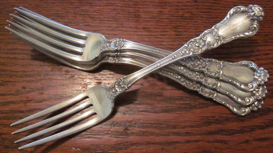 Silverware - silver forks