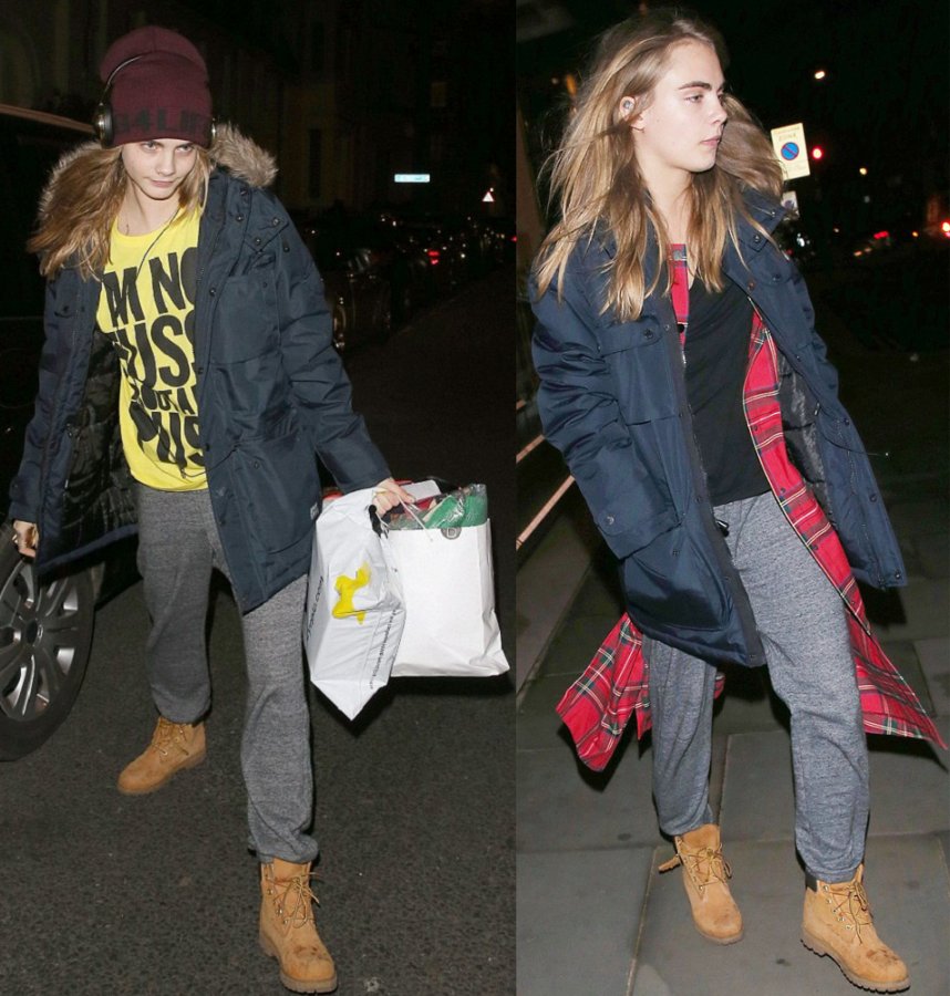 Cara Delevingne - street style