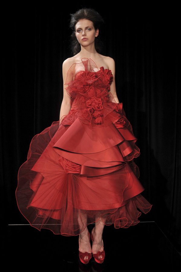 Red Marchesa Dress