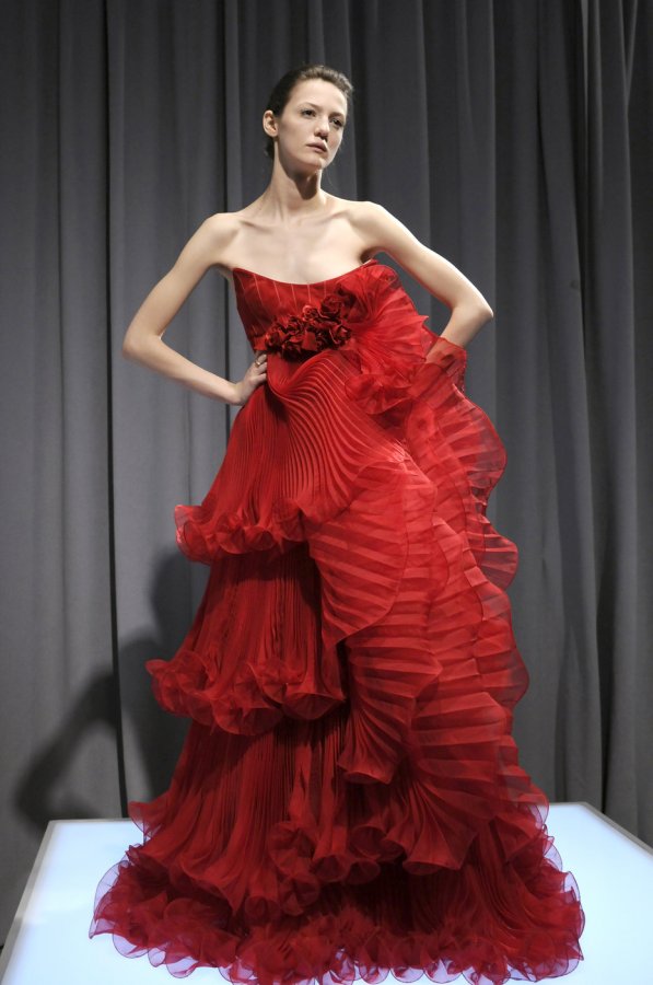 Red Marchesa Dress