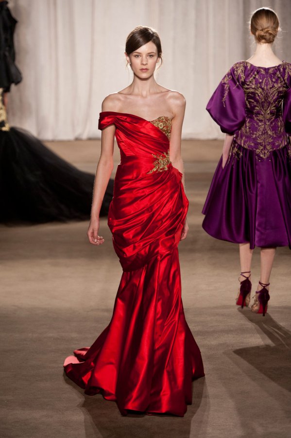 Red Marchesa Dress