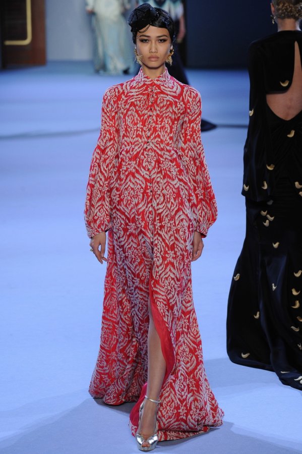 Dresses from the collection of Ulyana Sergeenko