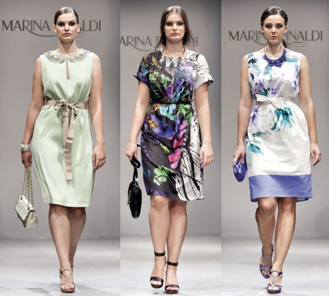 Fashionable dresses Marina Rinaldi