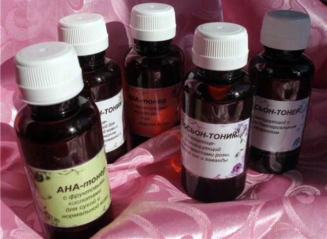 preparations with ANA acids