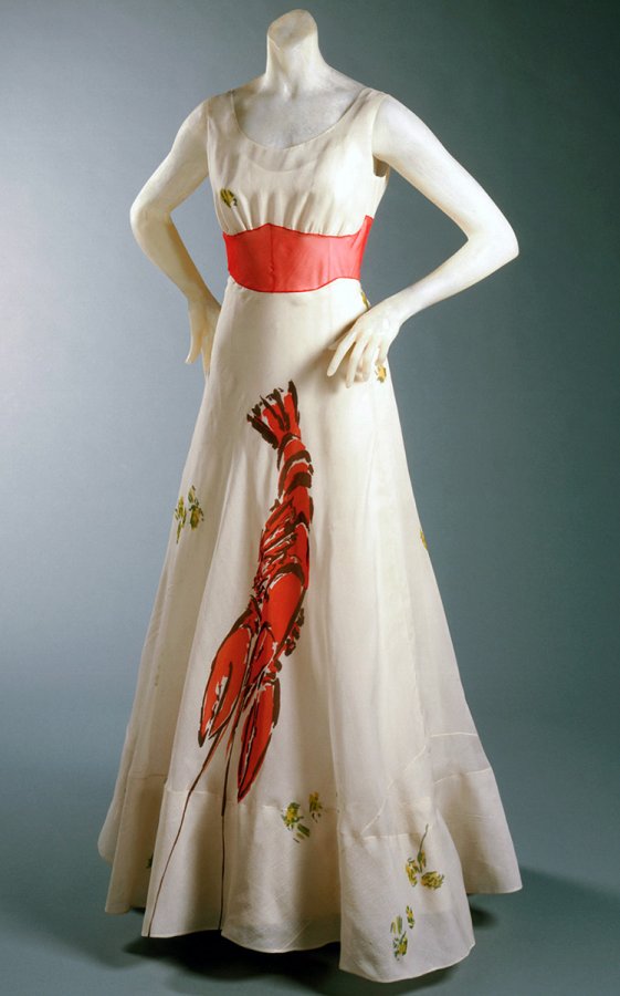 Elsa Schiaparelli Lobster Dress