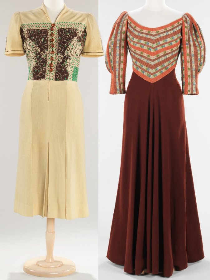 Beautiful dresses of the 30s