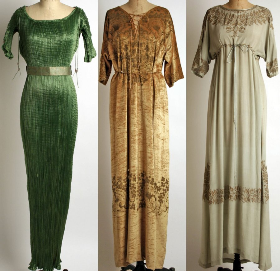 Dresses by Mariano Fortuny