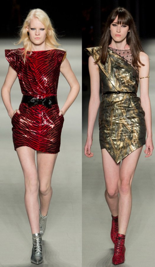 Photos of little Saint Laurent dresses