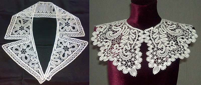 Lace collars