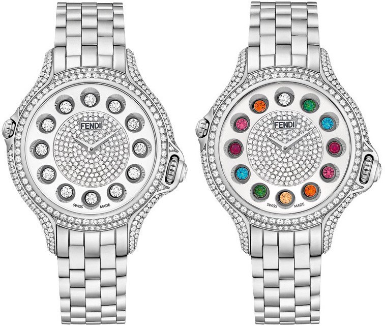 ladies watch Crazy Carats by Fendi