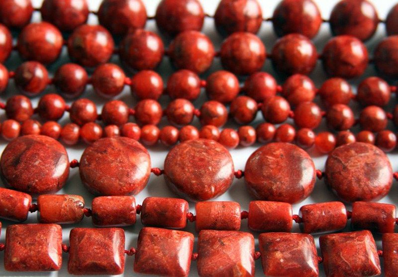 Coral beads