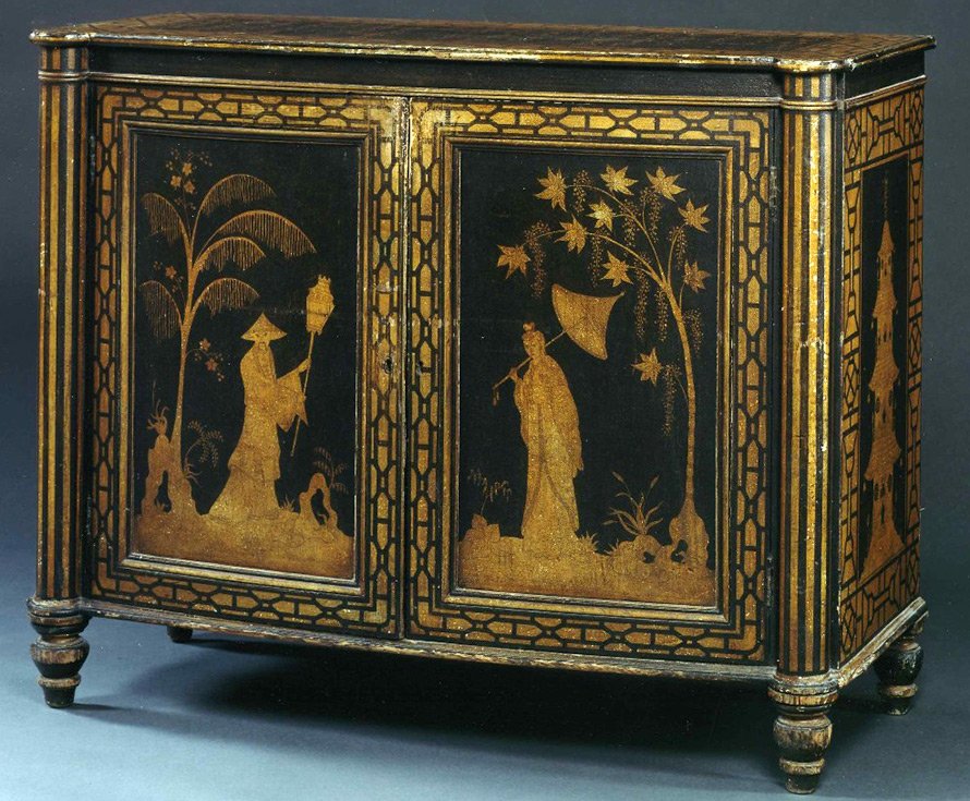 Chinese style chinoiserie in furniture